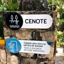 Cenote means natural sinkhole
